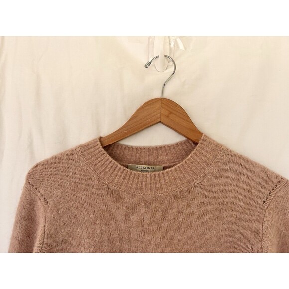 ALL SAINTS Wick Brushed Juper Sweater Alpaca Wool Blend Women’s Size Medium - Picture 8 of 14
